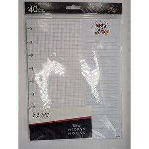 The Happy Planner Mickey Mouse Paper, Today’s Tasks (4) 40 Sheet Packs